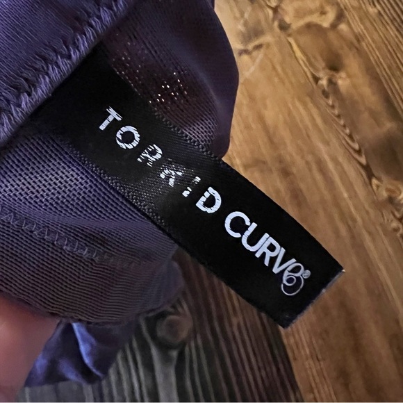 Torrid Purple Lace Perfect T-Shirt Bra 40DDD - Picture 3 of 6